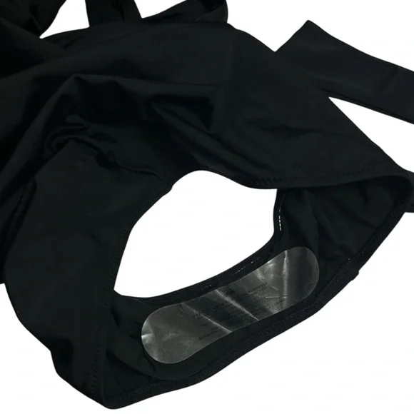 Aerie Black Elegant One Piece Swimsuit - Picture 6 of 6